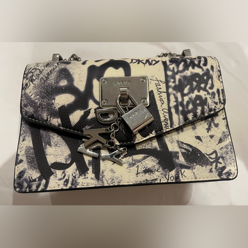 DKNY Handbag with Silver Accents